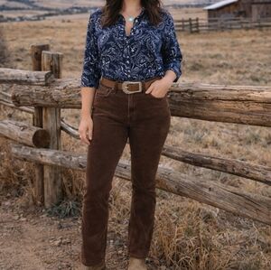 Brown Corduroy Jeans